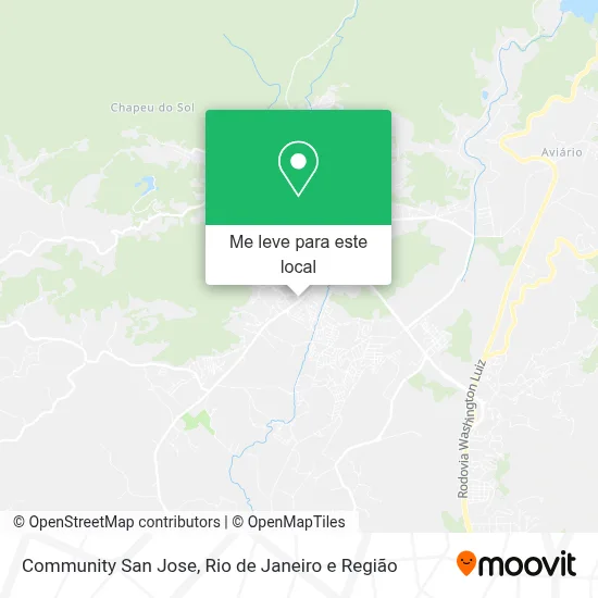 Community San Jose mapa