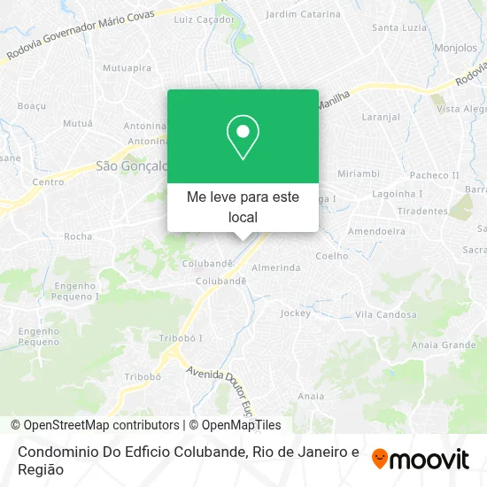 Condominio Do Edficio Colubande mapa