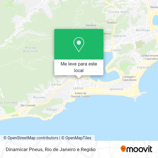 Dinamicar Pneus mapa