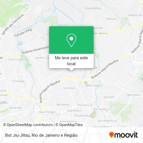Bst Jiu-Jitsu mapa