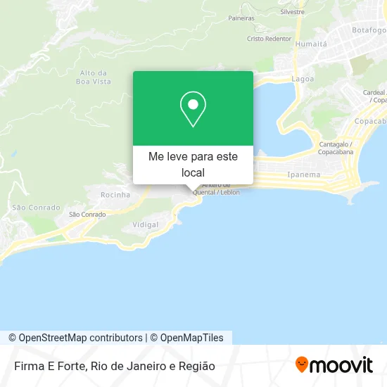 Firma E Forte mapa