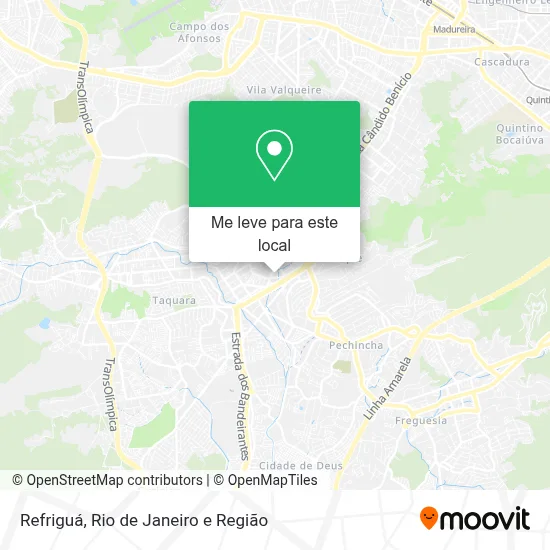 Refriguá mapa