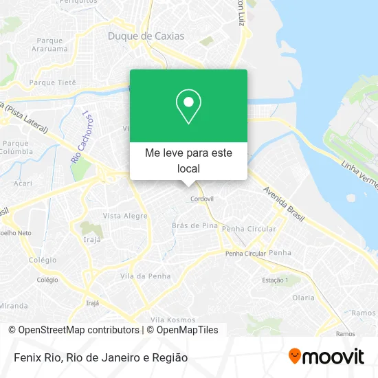 Fenix Rio mapa