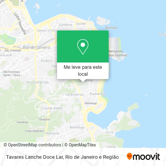 Tavares Lanche Doce Lar mapa