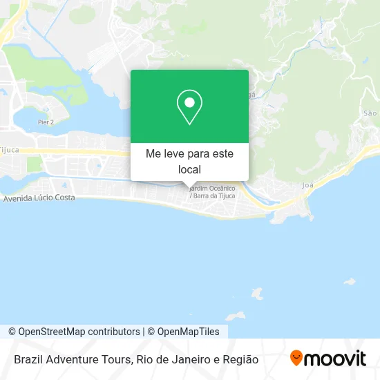 Brazil Adventure Tours mapa