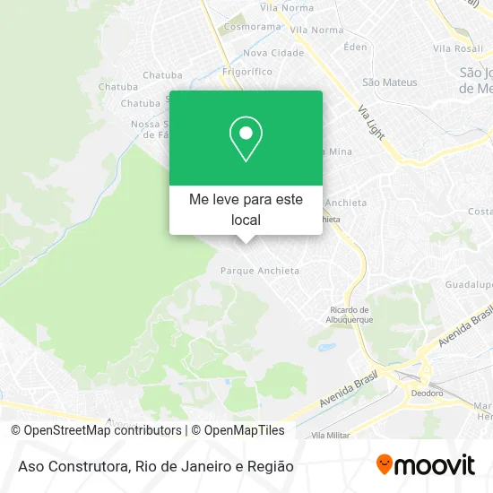 Aso Construtora mapa