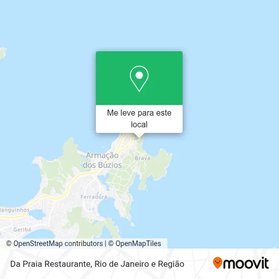 Da Praia Restaurante mapa