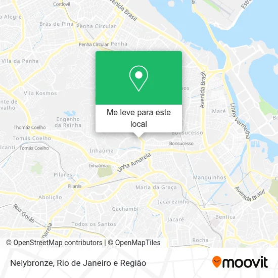Nelybronze mapa