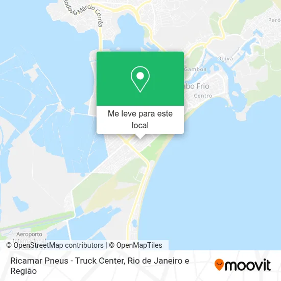 Ricamar Pneus - Truck Center mapa