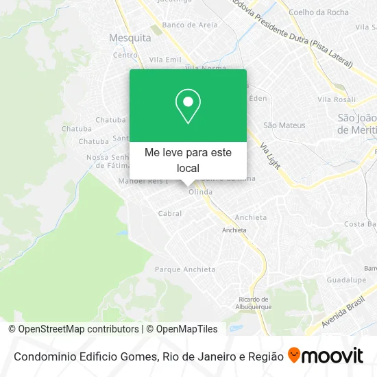 Condominio Edificio Gomes mapa