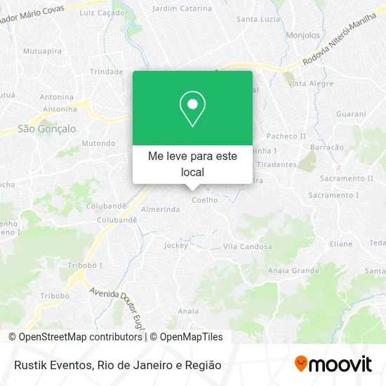 Rustik Eventos mapa