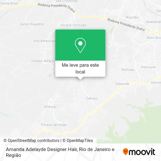 Amanda Adelayde Designer Hair mapa