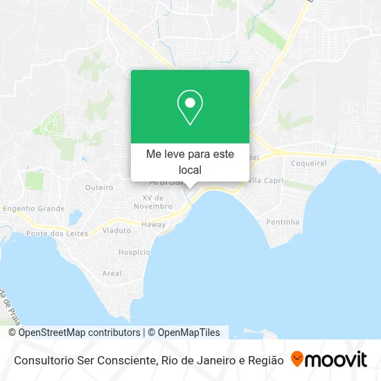 Consultorio Ser Consciente mapa