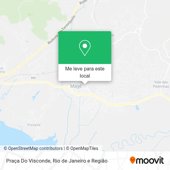 Praça Do Visconde mapa