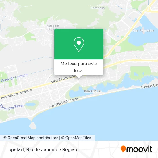 Topstart mapa