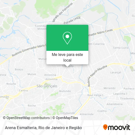 Arena Esmalteria mapa