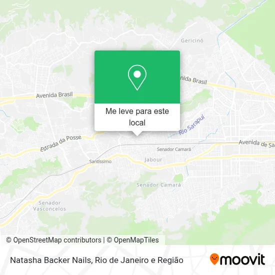 Natasha Backer Nails mapa