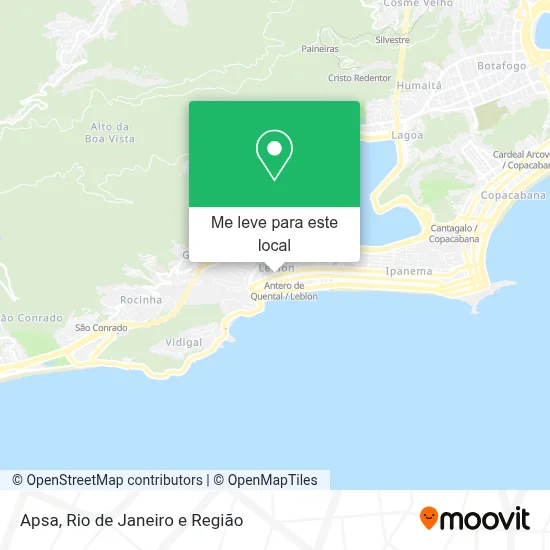 Apsa mapa