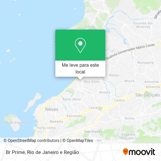 Br Prime mapa