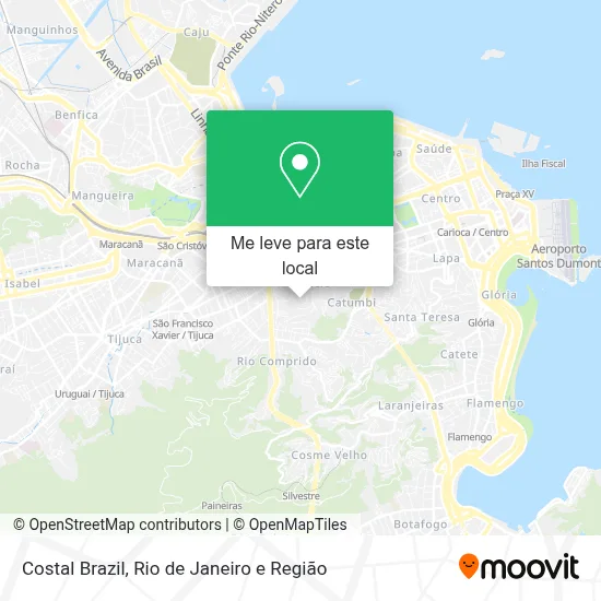 Costal Brazil mapa