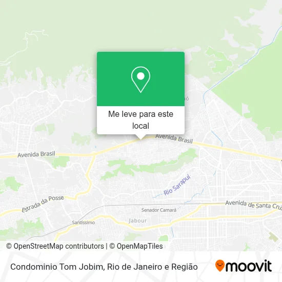 Condominio Tom Jobim mapa