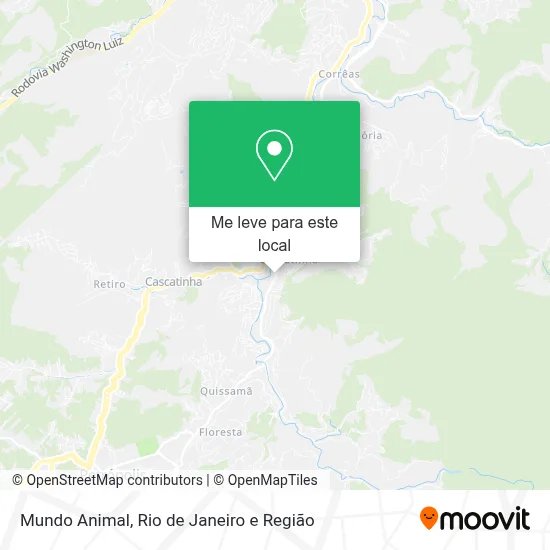 Mundo Animal mapa