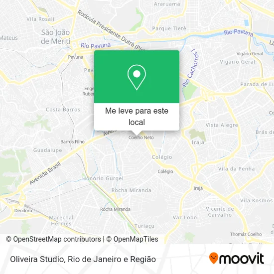 Oliveira Studio mapa