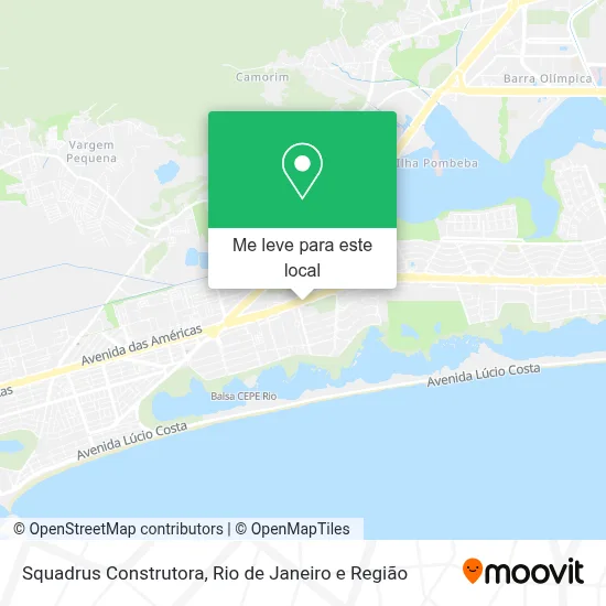 Squadrus Construtora mapa