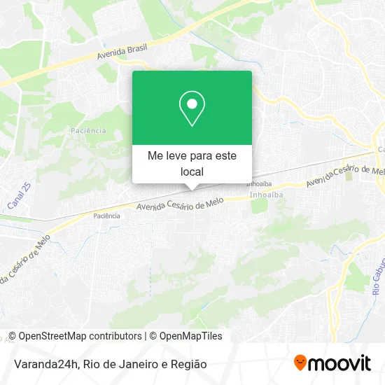 Varanda24h mapa