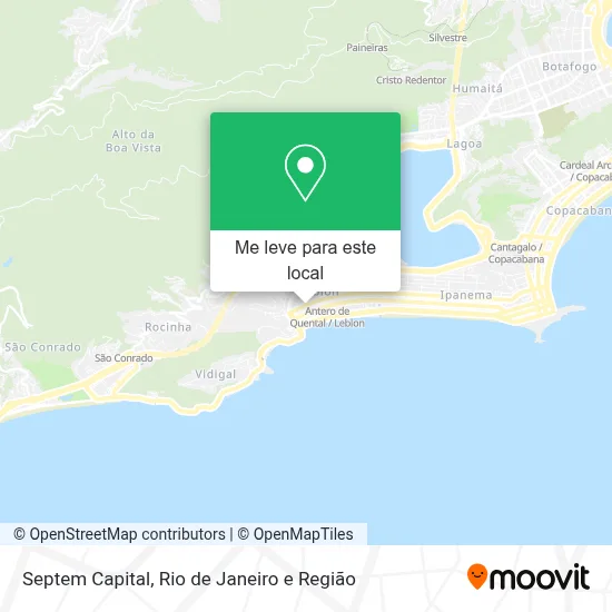 Septem Capital mapa