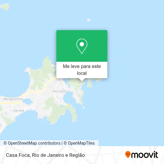 Casa Foca mapa