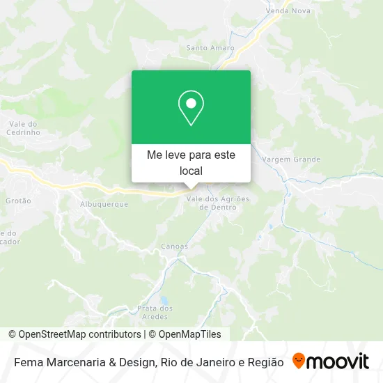 Fema Marcenaria & Design mapa