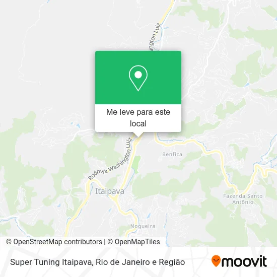 Super Tuning Itaipava mapa
