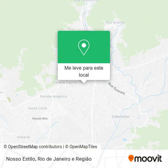 Nosso Estilo mapa