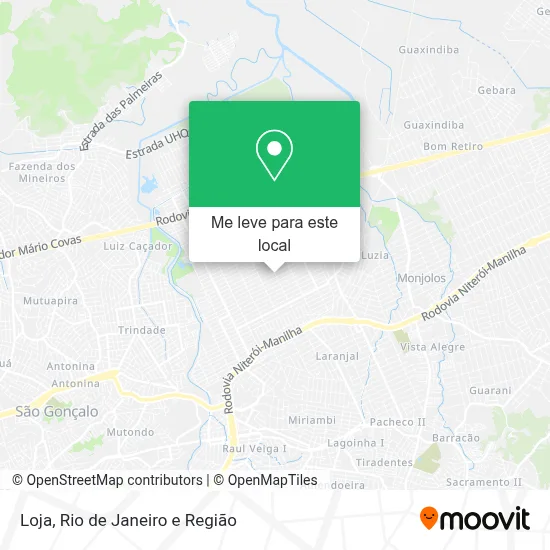 Loja mapa