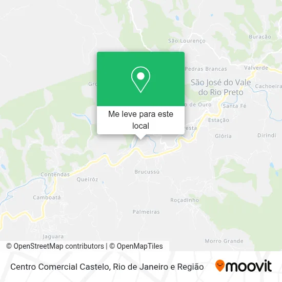 Centro Comercial Castelo mapa