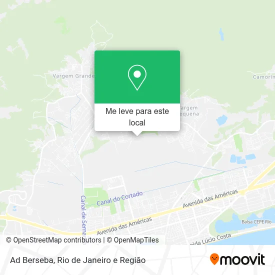 Ad Berseba mapa