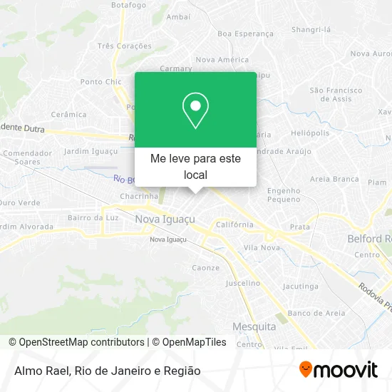 Almo Rael mapa