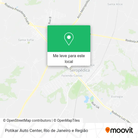 Potikar Auto Center mapa