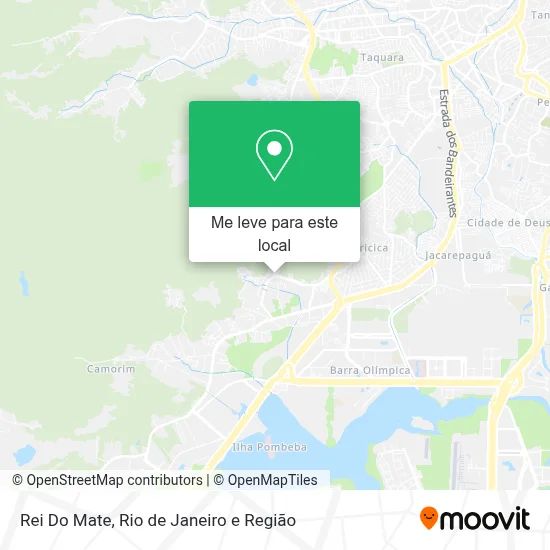Rei Do Mate mapa