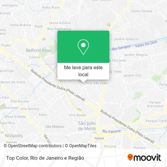 Top Color mapa