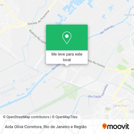 Aida Oliva Corretora mapa
