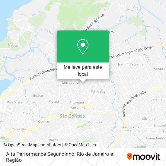 Alta Performance Segundinho mapa