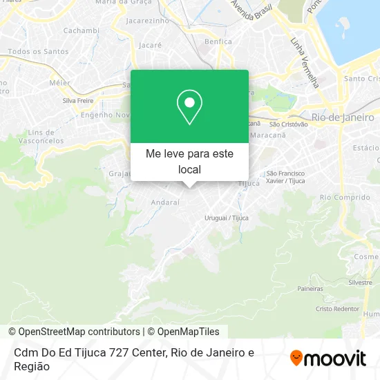 Cdm Do Ed Tijuca 727 Center mapa
