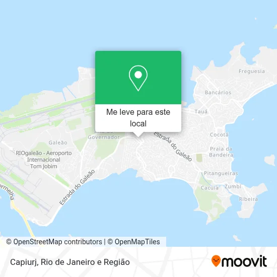 Capiurj mapa