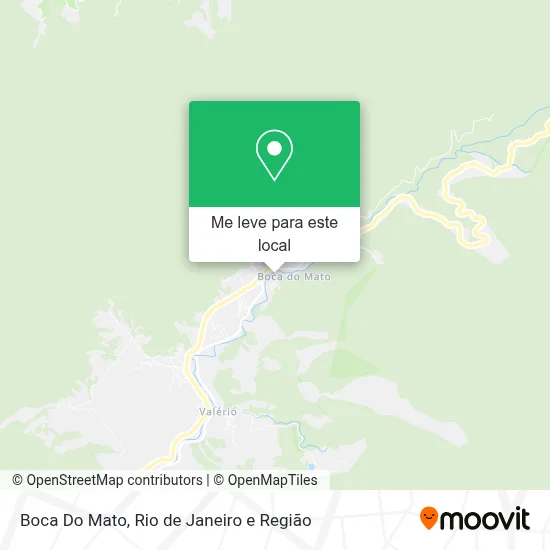 Boca Do Mato mapa