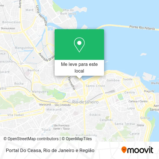 Portal Do Ceasa mapa