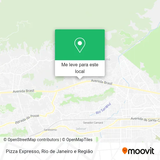 Pizza Expresso mapa