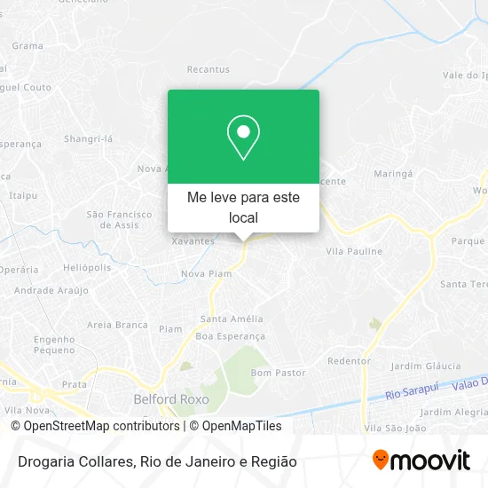 Drogaria Collares mapa