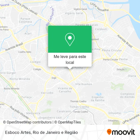 Esboco Artes mapa